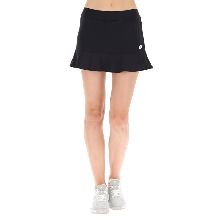 Women Lotto Squadra W Ii Pl Skirts Black | 28470-BEWC