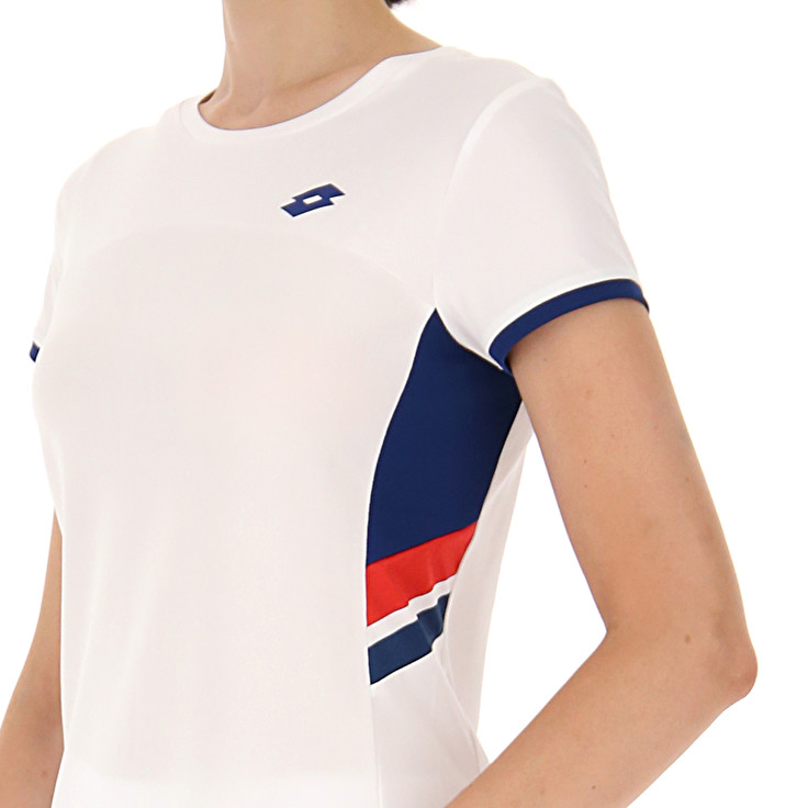 Women Lotto Squadra W Iii T-shirts White | 43761-XIQP