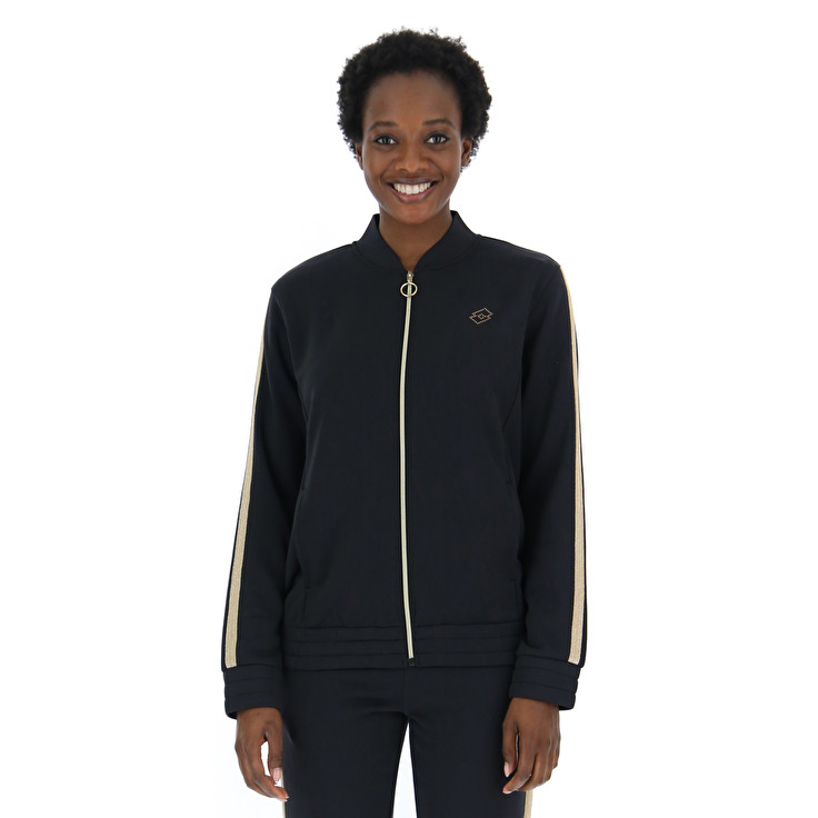 Women Lotto Suit Dori W V Pl Tracksuits Black | 56481-KTBD