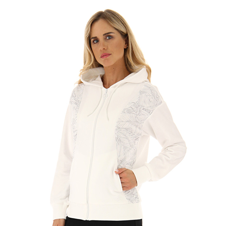 Women Lotto Suit Miata W Viii Tracksuits White / Black | 53762-FGKY