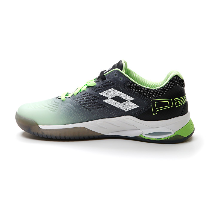 Women Lotto Superrapida 100 W Paddle Shoes Green / White / Black | 52046-JNPD