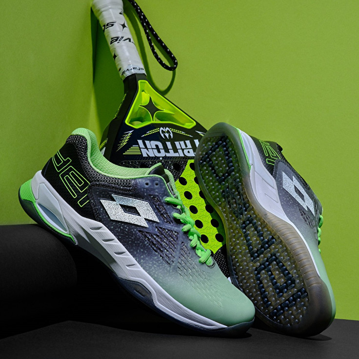 Women Lotto Superrapida 100 W Paddle Shoes Green / White / Black | 52046-JNPD