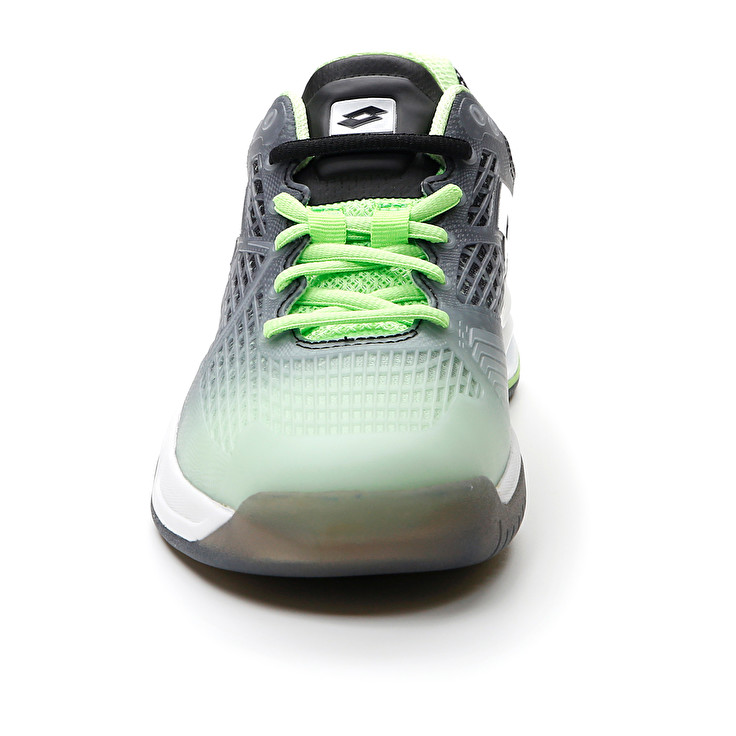 Women Lotto Superrapida 100 W Paddle Shoes Green / White / Black | 52046-JNPD