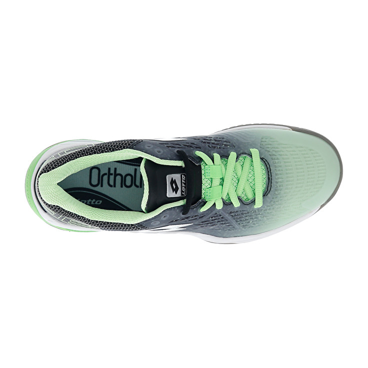 Women Lotto Superrapida 100 W Paddle Shoes Green / White / Black | 52046-JNPD