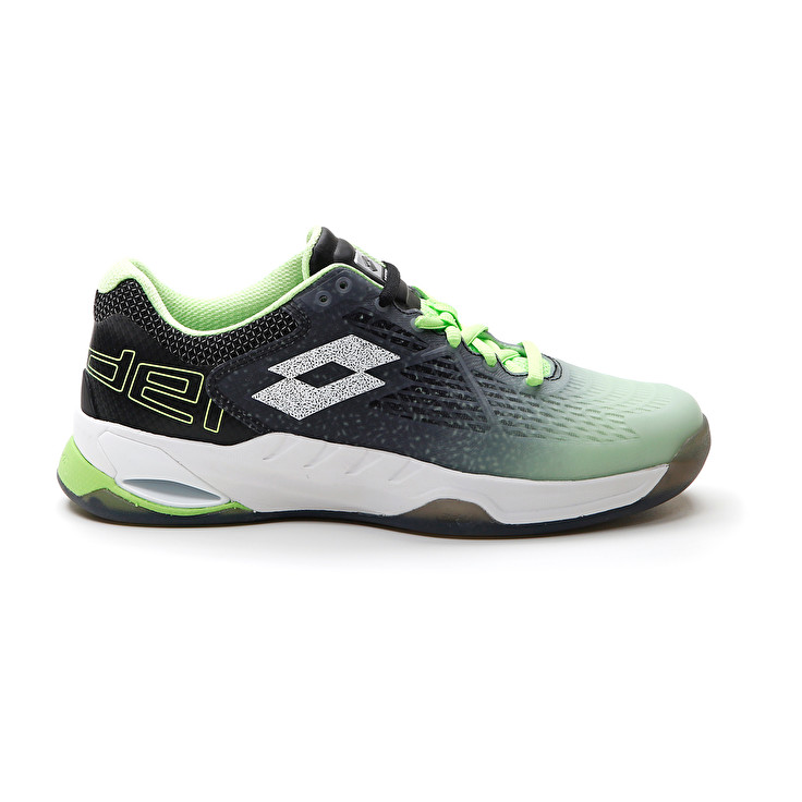Women Lotto Superrapida 100 W Paddle Shoes Green / White / Black | 52046-JNPD