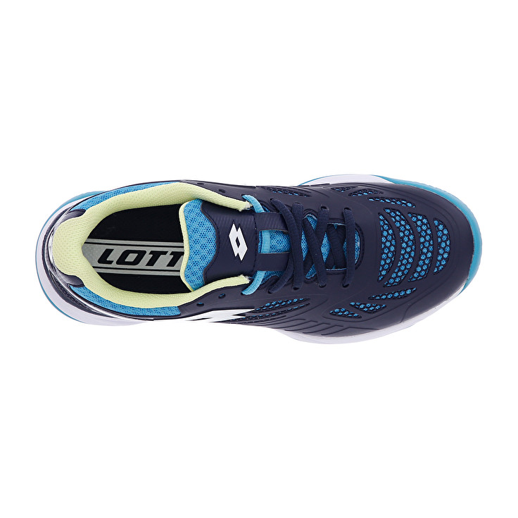 Women Lotto Superrapida 200 Ii Prt W Paddle Shoes Navy / Blue / White / Blue | 25180-DHJR