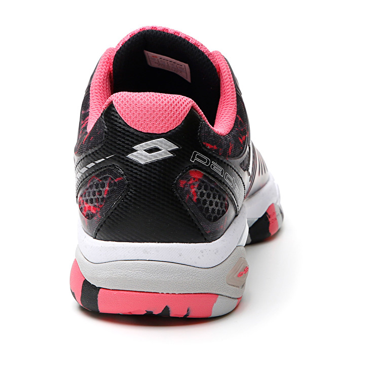 Women Lotto Superrapida 200 Iv W Paddle Shoes Black / Pink | 65741-KAHL