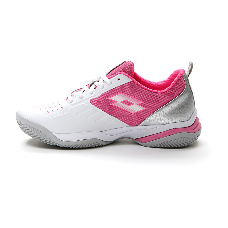 Women Lotto Superrapida 400 Iv W Paddle Shoes White / Pink | 65140-LHEU