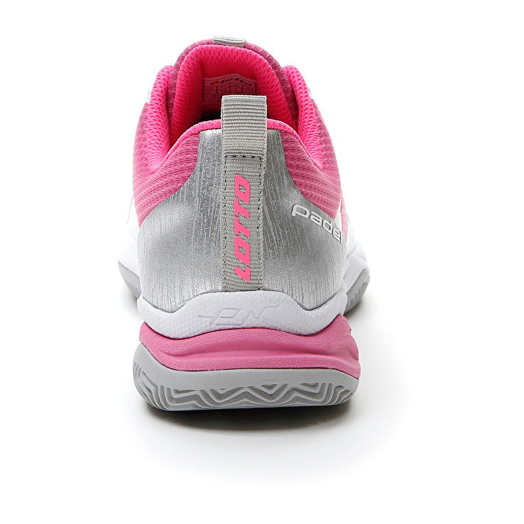 Women Lotto Superrapida 400 Iv W Paddle Shoes White / Pink | 65140-LHEU