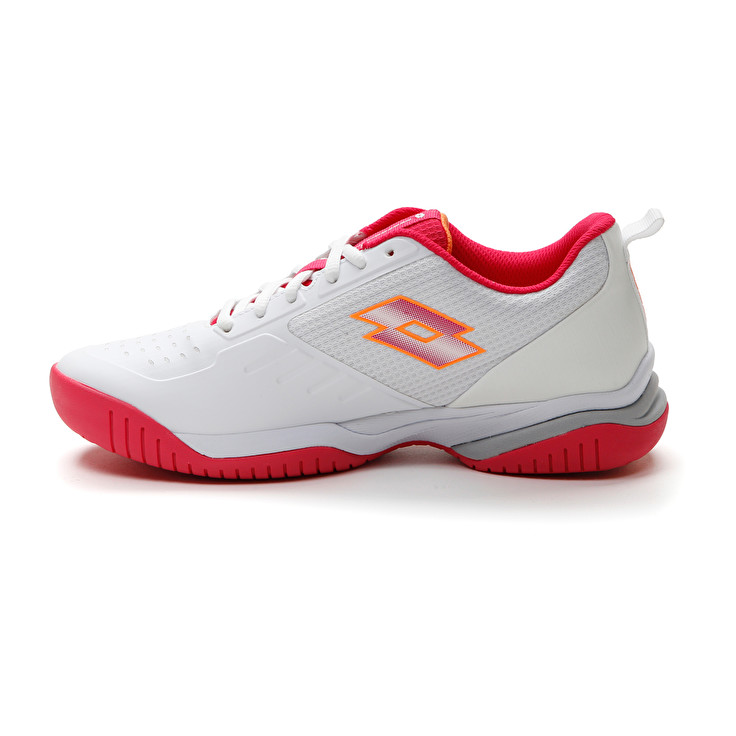 Women Lotto Superrapida 400 V W Paddle Shoes White / Red | 48203-AVZH