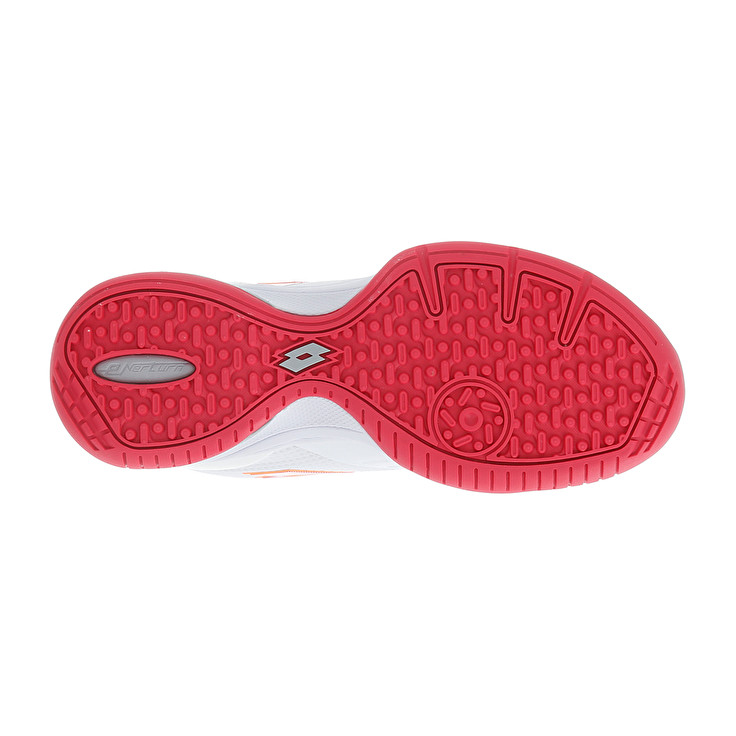 Women Lotto Superrapida 400 V W Paddle Shoes White / Red | 48203-AVZH