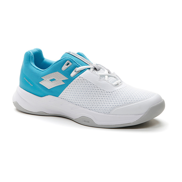 Women Lotto Superrapida 600 W Paddle Shoes White / Blue | 58694-WRFZ