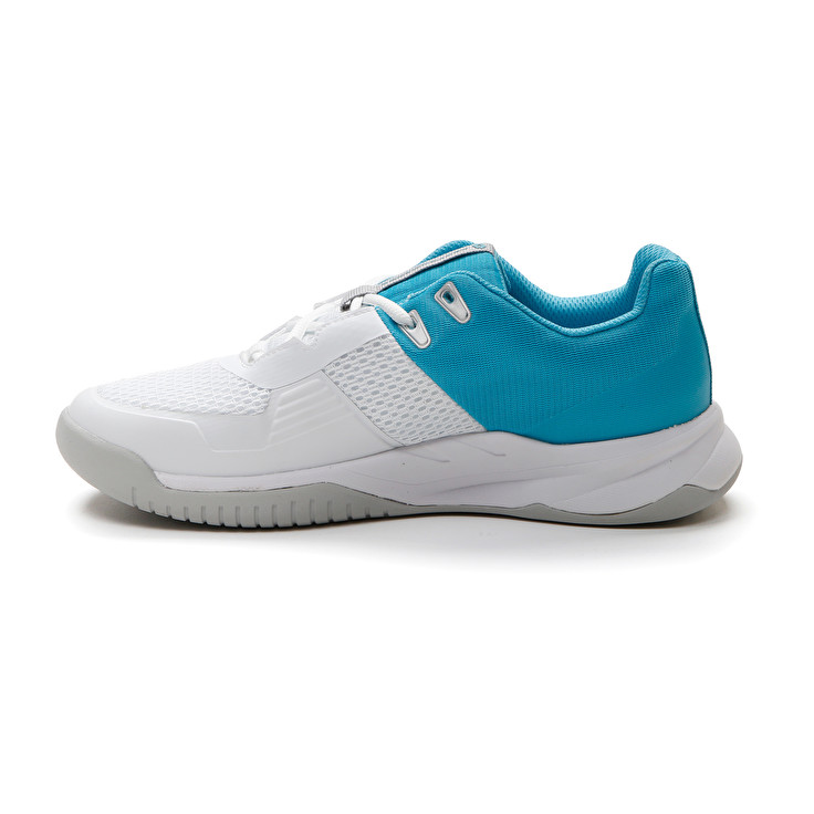 Women Lotto Superrapida 600 W Paddle Shoes White / Blue | 58694-WRFZ