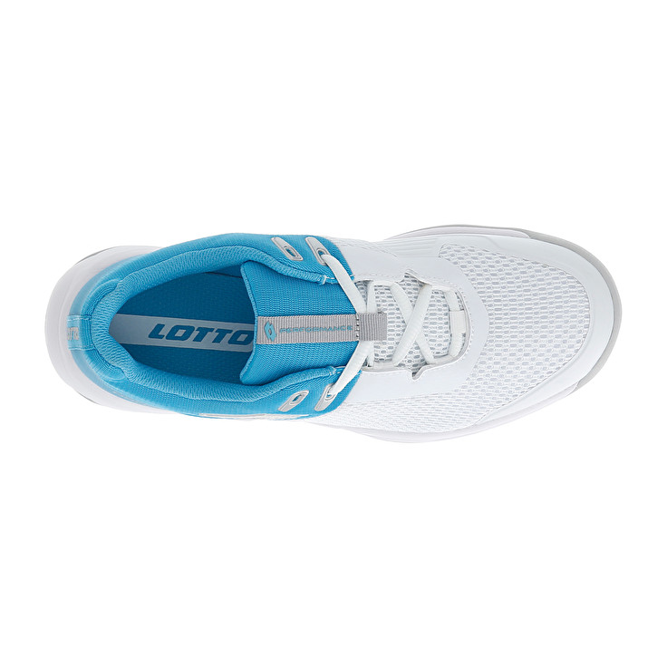 Women Lotto Superrapida 600 W Paddle Shoes White / Blue | 58694-WRFZ