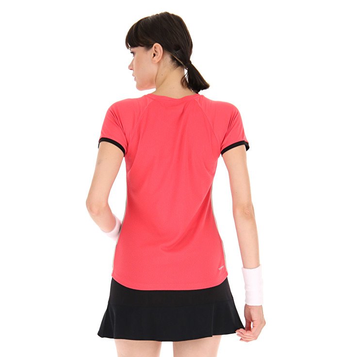 Women Lotto Superrapida W Vi T-shirts Fuchsia | 23790-QFNA