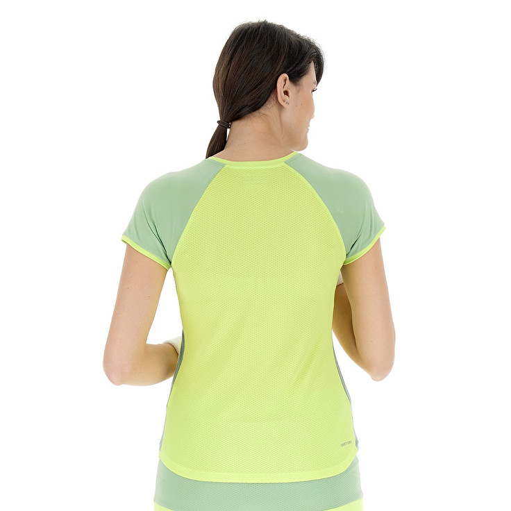 Women Lotto Superrapida W Vi T-shirts Lemon | 49725-NQBV
