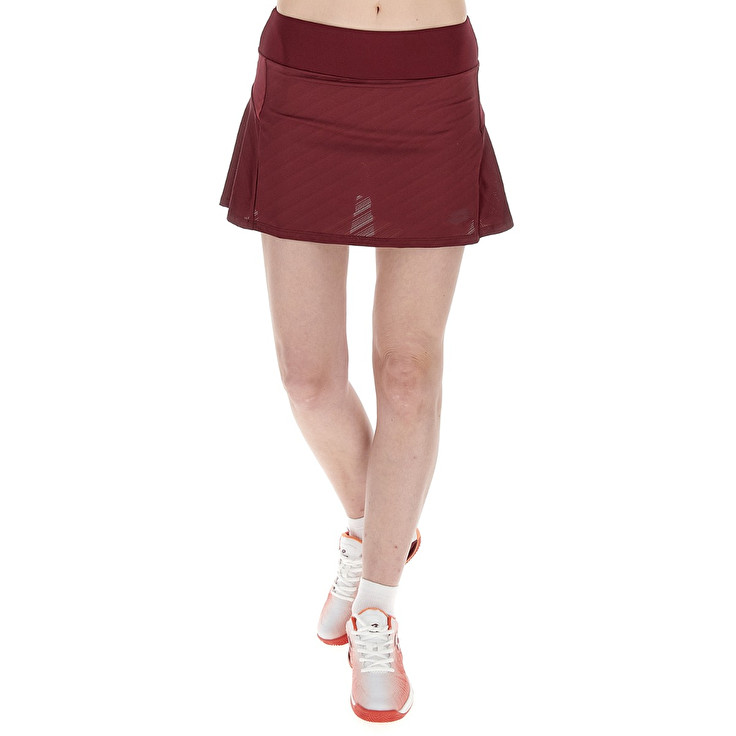 Women Lotto Tech W I - D3 Skirts Burgundy | 51296-TOLU
