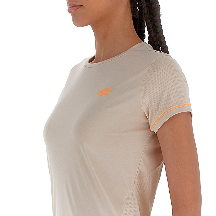 Women Lotto Tech W Ii - D3 T-shirts Grey | 28790-ZPDQ