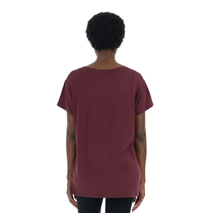 Women Lotto Text W Vi T-shirts Red | 09732-USXK