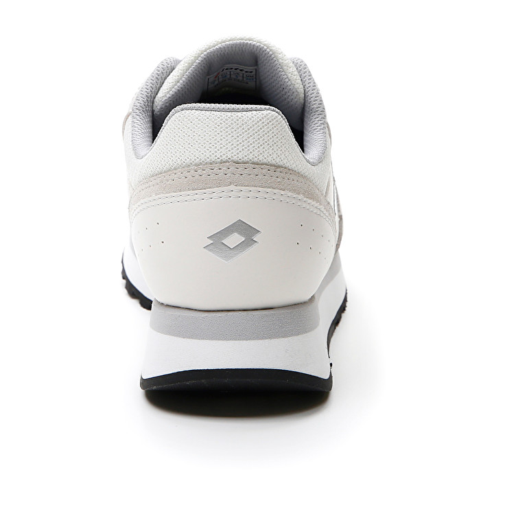 Women Lotto Trainer Wedge Iii W Sneakers White / Silver | 08917-LAYI