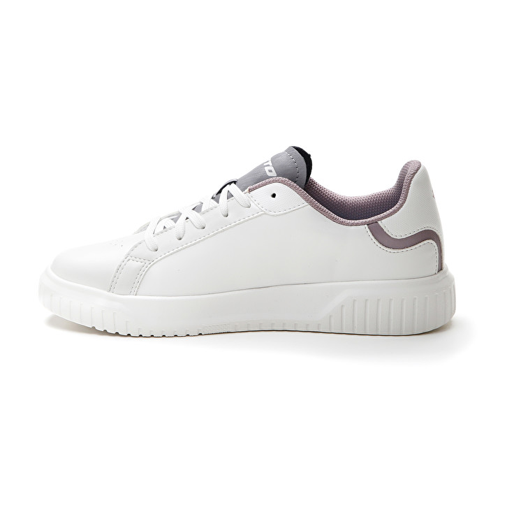 Women Lotto Venus Amf Ii Color W Sneakers White / Grey / Purple | 29156-SJDA