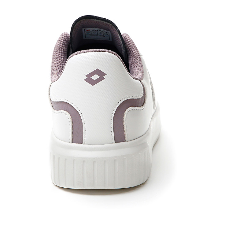 Women Lotto Venus Amf Ii Color W Sneakers White / Grey / Purple | 29156-SJDA