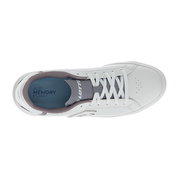 Women Lotto Venus Amf Ii Color W Sneakers White / Grey / Purple | 29156-SJDA