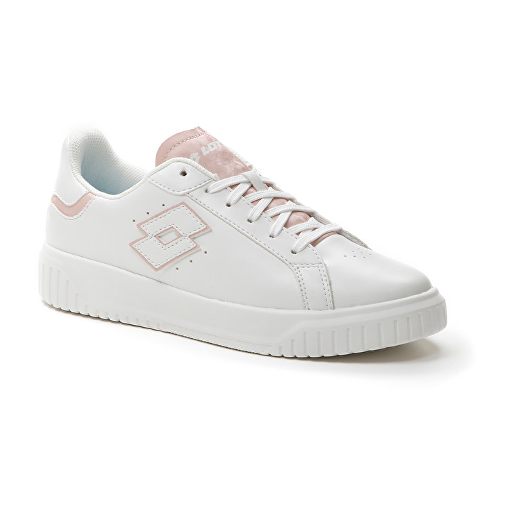 Women Lotto Venus Amf Iii Liquid W Sneakers White / Coral | 20517-UKXO