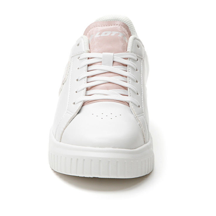 Women Lotto Venus Amf Iii Liquid W Sneakers White / Coral | 20517-UKXO