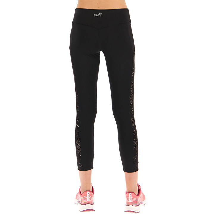 Women Lotto Workoutri W Pants Black | 80152-AECJ