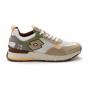 White / Beige / Green